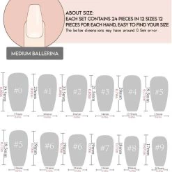 Best deal 🧨 GLAMERMAID Fake Nails Black Matte [Ballerina] | PRESS ON NAILS 👏 -Halloween Sales glamermaid black matte ballerina press on nails 4 a4033fd9 066d 4214 b5dd b8f82c692633 700x700