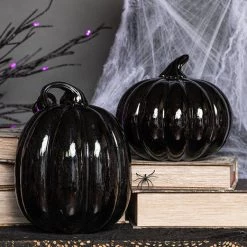 Best deal 😉 GOTHIC GIFTS Gothic Homewares Black [Glass] | PUMPKIN DECOR* 🌟 -Halloween Sales gothic gifts black glass pumpkin decor set 2 186cb14f 2d7c 419c 8279 a57663c53cdd 700x700
