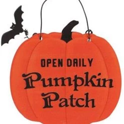 Promo 😍 GOTHIC GIFTS Bats Mini Pumpkin | HANGING SIGNS 🔥 -Halloween Sales gothic gifts mini pumpkin hanging sign display 6 700x700