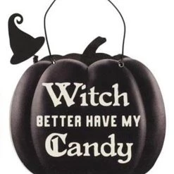 Promo 😍 GOTHIC GIFTS Bats Mini Pumpkin | HANGING SIGNS 🔥 -Halloween Sales gothic gifts mini pumpkin hanging sign display 7 700x700