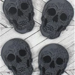 Cheapest 🛒 GOTHIC GIFTS Gothic Homewares Skull | COASTERS [SET OF 4] 🧨