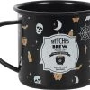 Cheapest 😉 GOTHIC GIFTS Gothic Homewares Witches Brew | ENAMEL MUG 🔔