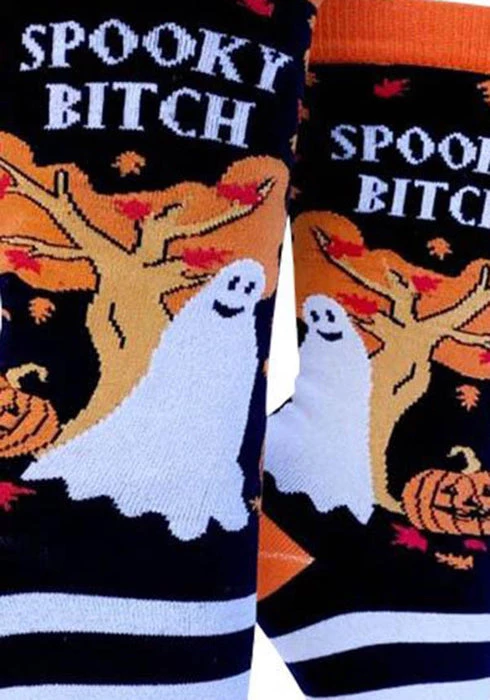 New โ GROOVY THINGS Ghosts Spooky Bitch | CREW ๐งฆ SOCKS ๐ 5 New โ GROOVY THINGS Ghosts Spooky Bitch | CREW ๐งฆ SOCKS ๐ - Image 3