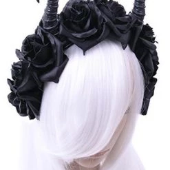 Deals ✨ RESTYLE Cosplay Maleficent & Roses | HEADBAND 👏 -Halloween Sales headband diabolical roses 3 700x700
