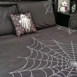 Best Sale ❤️ HELLS BLANKETS Gothic Homewares Web Of Nightmares | QUEEN QUILT SET ⌛ -Halloween Sales hells blankets web of nightmares quilt set 04 df4aed36 e5a2 4eee 928d a7ef96c429b9 700x700