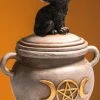 Flash Sale 🤩 HOMEWARES Cats Black Cat | CAULDRON TRINKET BOX 👍 -Halloween Sales homewares black cat cauldron trinket box 6 ba29ddb3 b4c0 4db8 b303 5e00c0b264cc 700x700