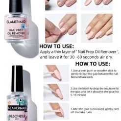 Brand new 💯 GLAMERMAID Fake Nails Graveyard | PRESS ON NAILS 🤩 -Halloween Sales howtouse2 da61b97f bcba 4c60 b459 6fc5a23d11ed 700x700