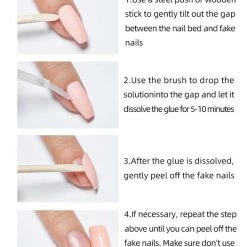 Brand new 💯 GLAMERMAID Fake Nails Graveyard | PRESS ON NAILS 🤩 -Halloween Sales howtouse3 8a78c02a 9699 43b8 a862 6d98b5330791 700x700