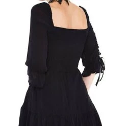 Coupon 🤩 JAWBREAKER Grunge Smocked Satin Ribbon | FLARE 👗 DRESS** 😉 -Halloween Sales jawbreaker smocked flare dress 5 ea13863c 6ea0 413d bf43 fb7f64154cd6 700x700