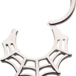 Outlet 🤩 BODYVIBE 🎃 Halloween Spooky [Silver] | SEPTUM CLICKER 🛒 -Halloween Sales jewellery spooky silver septum clicker 2 97947ac1 d10d 4c22 95c0 75441b0e2539 700x700