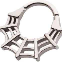 Outlet 🤩 BODYVIBE 🎃 Halloween Spooky [Silver] | SEPTUM CLICKER 🛒 -Halloween Sales jewellery spooky silver septum clicker 3 9fa6c3be f591 47c3 8831 9f914027b8a9 700x700