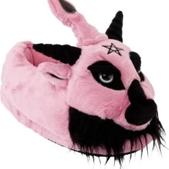 Discount 😀 KILLSTAR 💀 Halloween Dark Lord [Bubblegum] | SLIPPERS" ✨ -Halloween Sales killstar dark lord bubblegum slippers 1 8e8f04a3 fc81 41bd b80f db31ddadff94 700x700