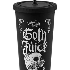 Discount 👍 KILLSTAR Gothic Homewares Goth Juice | COLD BREW CUP" 🧨 -Halloween Sales killstar goth juice cold brew cup 1 bb815d2c 17e5 49b7 921a 447866aa96ca 700x700