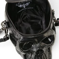 Best Pirce 🔔 KILLSTAR 🧛 Halloween Grave Digger [Black] | SKULL 👜 HANDBAG" 🎉 -Halloween Sales killstar grave digger handbag 4 700x700