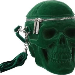 Best Pirce 👏 KILLSTAR 🎃 Halloween Grave Digger [Green] | SKULL 👜 HANDBAG" 👍 -Halloween Sales killstar grave digger skull green handbag 1 6830adf2 4c8b 4a80 81c8 48b68d84fade 700x700