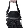 Budget ⭐ KILLSTAR 💀 Halloween Grave Digger [Black Velvet] | SKULL 👜 HANDBAG" 🤩 -Halloween Sales killstar grave digger velvet skull handbag 1 aaba87b6 116f 49da 938f 5f4e31264940 700x700