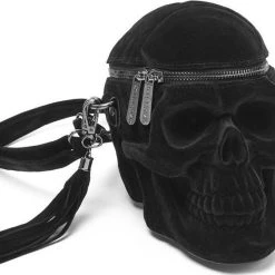 Budget ⭐ KILLSTAR 💀 Halloween Grave Digger [Black Velvet] | SKULL 👜 HANDBAG" 🤩 -Halloween Sales killstar grave digger velvet skull handbag 3 Copy a93638c9 d533 4ba6 be68 7726a35330dc 700x700