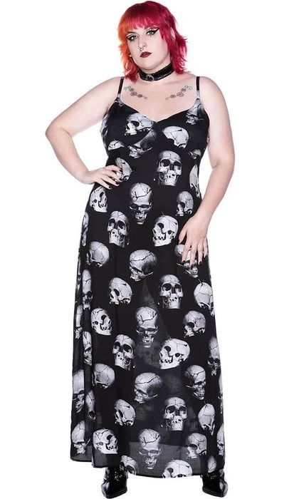 Discount ๐ KILLSTAR ๐ง Halloween Heads Rollin' | MAXI ๐ DRESS โ 4 Discount ๐ KILLSTAR ๐ง Halloween Heads Rollin' | MAXI ๐ DRESS โ - Image 2