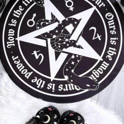 Outlet 🎉 KILLSTAR Gothic Homewares Witchy | ROUND RUG" 🌟