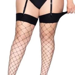Best deal 🌟 LEG AVENUE Burlesque Reese Fence Net | STOCKINGS ⌛ -Halloween Sales leg avenue reese fence net stockings 4 700x700