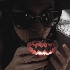 Best Pirce 🎁 LIVELY GHOSTS 🎃 Halloween Haunted Spirits Pumpkin | COCKTAIL UMBRELLA [15 Pack] 😉