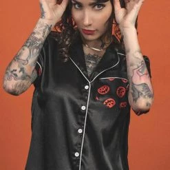 Best Sale ✨ LIVELY GHOSTS 🎃 Halloween Nocturnal Autumn | SLEEPWEAR SET` 🎁 -Halloween Sales lively ghosts nocturnal autumn sleepwear set 2 700x700