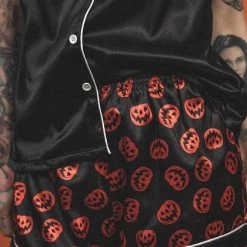 Best Sale ✨ LIVELY GHOSTS 🎃 Halloween Nocturnal Autumn | SLEEPWEAR SET` 🎁 -Halloween Sales lively ghosts nocturnal autumn sleepwear set 8 700x700