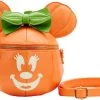 Best Sale 🎁 LOUNGEFLY Disney: Minnie Pumpkin Glow Face | CROSSBODY BAG 🎁 -Halloween Sales loungefly disney minnie pumpkin glow face crossbody bag 1 d9f39451 49cd 4d2d 8f90 5380fd360457 700x700
