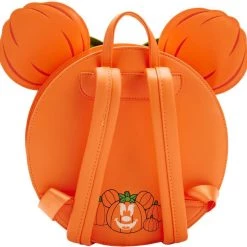 Best Pirce 🔔 LOUNGEFLY Disney: Minnie Pumpkin Glow Face | MINI 🎒 BACKPACK 🎁 -Halloween Sales loungefly disney minnie pumpkin glow face mini backpack 4 6ad9630c 78f8 4e24 81b7 1d15a60b1429 700x700
