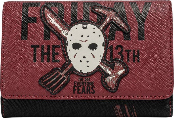 Top 10 ๐ LOUNGEFLY Friday The 13th | Jason Mask TRIFOLD PURSE* ๐ 3 Top 10 ๐ LOUNGEFLY Friday The 13th | Jason Mask TRIFOLD PURSE* ๐
