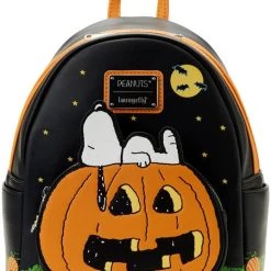 Buy 🥰 LOUNGEFLY Bats Peanuts: Great Pumpkin Snoopy | MINI 🎒 BACKPACK 🔔