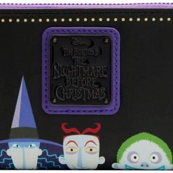 Best Pirce 👍 LOUNGEFLY Disney The Nightmare Before 🎄 Christmas: Lock Shock Barrel Oogie Boogie Glow | ZIP PURSE ⭐ -Halloween Sales loungefly the nightmare before christmas lock shock barrel oogie boogie glow zip purse 4 34d4084f 2cdc 4f57 b08c 01f06ac1747f 700x700