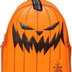 Discount โ๏ธ LOUNGEFLY Disney The Nightmare Before ๐ Christmas: Pumpkin King | ๐ BACKPACK ๐