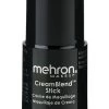 Cheap 🎉 MEHRON MAKEUP 💀 Halloween Black | CREAMBLEND STICK ⌛