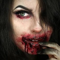 Outlet 🔥 MEHRON MAKEUP Cosplay Coagulated Blood | GEL [30g] 🎁 -Halloween Sales mehron makeup coagulated blood gel 4 700x700