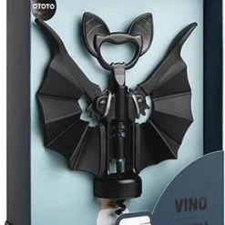 Hot Sale 😍 OTOTO Bats Vino | CORKSCREW AND BOTTLE OPENER 🔥 -Halloween Sales ototo vino corkscrew and bottle opener 2 7a95eedc 7054 43cb 8960 9ecd813b61f4 700x700