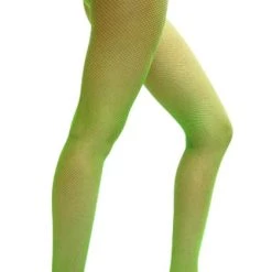 Discount ✨ PAMELA MANN 🧛 Halloween Fishnet [Neon Green] | TIGHTS 👏