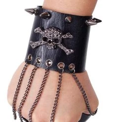 Cheapest 💯 PUNK RAVE 🦇 Halloween Punk Spikes | BRACELET 🤩 -Halloween Sales punk rave punk spikes bracelet 6 f5ed6740 f73b 4257 9985 43a1d57bae7d 700x700