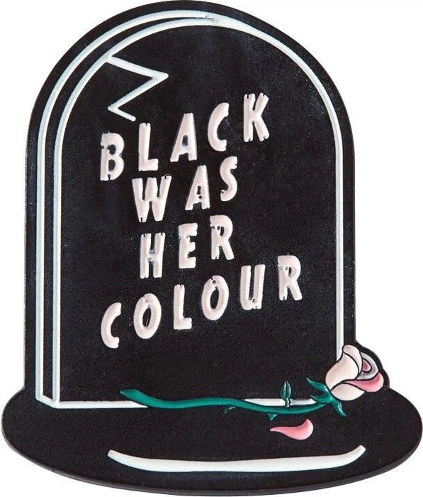 Cheapest π₯° PUNKY PINS π§ Halloween Black Was Her Colour Epitaph | ENAMEL PIN π 3 Cheapest π₯° PUNKY PINS π§ Halloween Black Was Her Colour Epitaph | ENAMEL PIN π