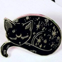 Coupon ⭐ PUNKY PINS Cats Mystical Cat | ENAMEL PIN 🔥