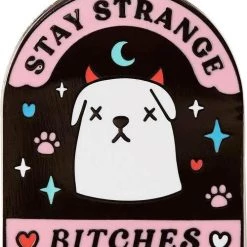 Discount 👍 PUNKY PINS 🧛 Halloween Stay Strange Bitches | ENAMEL PIN 💯