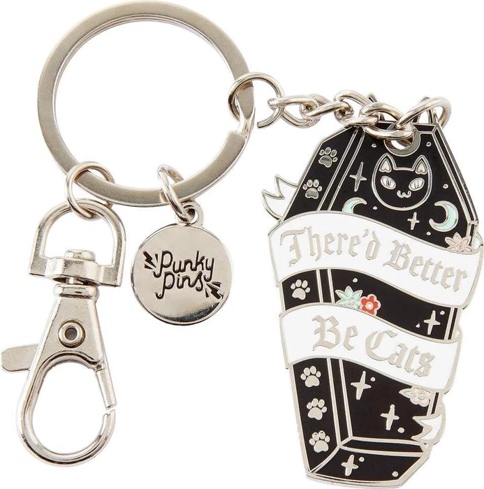Coupon ๐ PUNKY PINS Thereโd Better Be Cats | ENAMEL KEYRING ๐ฏ 3 Coupon ๐ PUNKY PINS Thereโd Better Be Cats | ENAMEL KEYRING ๐ฏ