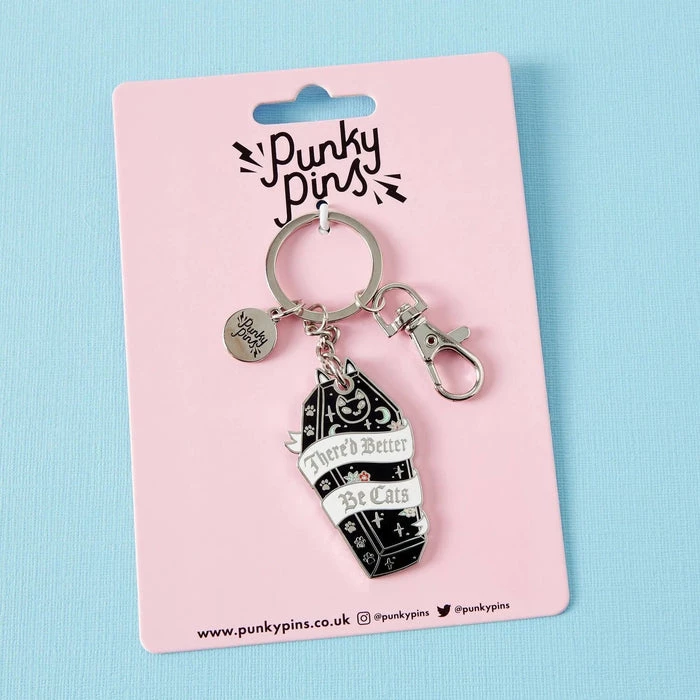 Coupon ๐ PUNKY PINS Thereโd Better Be Cats | ENAMEL KEYRING ๐ฏ 4 Coupon ๐ PUNKY PINS Thereโd Better Be Cats | ENAMEL KEYRING ๐ฏ - Image 2