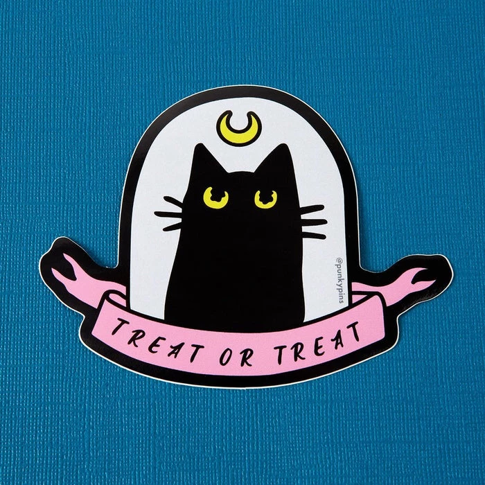 Flash Sale ๐ฅฐ PUNKY PINS Cats Treat Or Treat Cat | LAPTOP STICKER ๐ 4 Flash Sale ๐ฅฐ PUNKY PINS Cats Treat Or Treat Cat | LAPTOP STICKER ๐ - Image 2