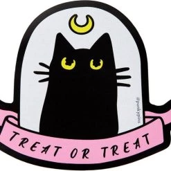 Flash Sale 🥰 PUNKY PINS Cats Treat Or Treat Cat | LAPTOP STICKER 👍
