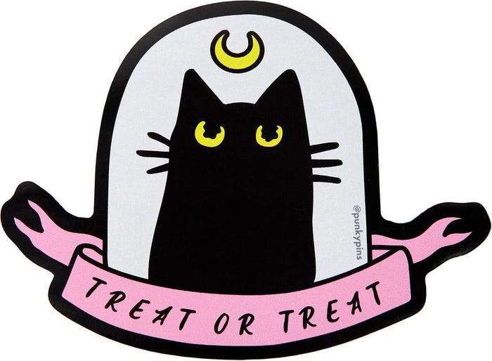 Flash Sale ๐ฅฐ PUNKY PINS Cats Treat Or Treat Cat | LAPTOP STICKER ๐ 3 Flash Sale ๐ฅฐ PUNKY PINS Cats Treat Or Treat Cat | LAPTOP STICKER ๐