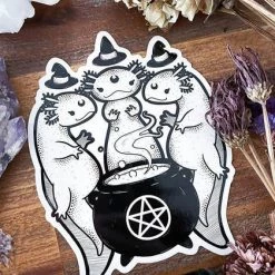 Wholesale ⌛ PVMPKIN ART 💀 Halloween Axolotl Coven | STICKER ⭐ -Halloween Sales pvmpkin art axolotl coven sticker 2 3fc316c5 8b5f 405d 8496 f945dd768096 700x700