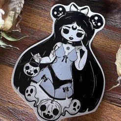 New 👏 PVMPKIN ART 🦇 Halloween Trick Or Treat | STICKER 😉 -Halloween Sales pvmpkin art trick or treat sticker 2 700x700