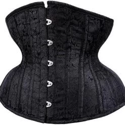 Outlet ⌛ RESTYLE Burlesque Black Brocade | UNDERBUST CORSET 💯 -Halloween Sales restyle black brocade underbust corset 3 a0dae76f 997c 4578 8ca5 0a4431300125 700x700