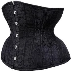 Outlet ⌛ RESTYLE Burlesque Black Brocade | UNDERBUST CORSET 💯 -Halloween Sales restyle black brocade underbust corset 4 1cdec900 507c 400a b454 a4a9ac966a65 700x700